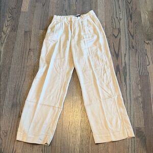 Vineyard Vines Tan Linen Trouser